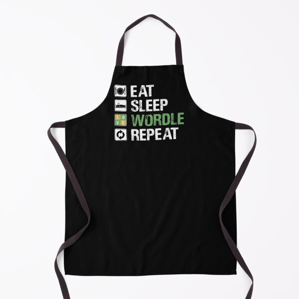 Item preview, EAT SLEEP WORDLE REPEAT designed and sold by Sadil.