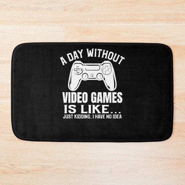 Item preview, A Day Without Video Games Funny Video Gamer Gift designed and sold by 3colors3.