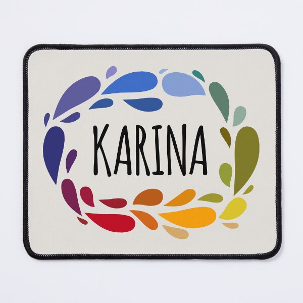 Item preview, Karina Name Cute Colorful Gift Named Karina designed and sold by kindxinn.