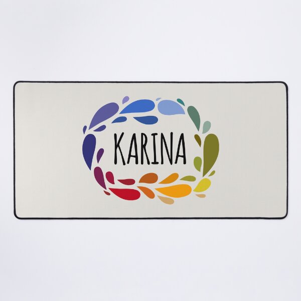 Item preview, Karina Name Cute Colorful Gift Named Karina designed and sold by kindxinn.