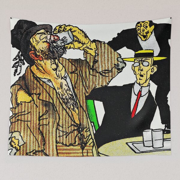 Item preview, Viennese Café On the Terrace print by Moriz Jung designed and sold by RyanCaudell.