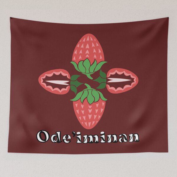 Item preview, Strawberries (Ode'iminan) 02 designed and sold by KendraHowland.