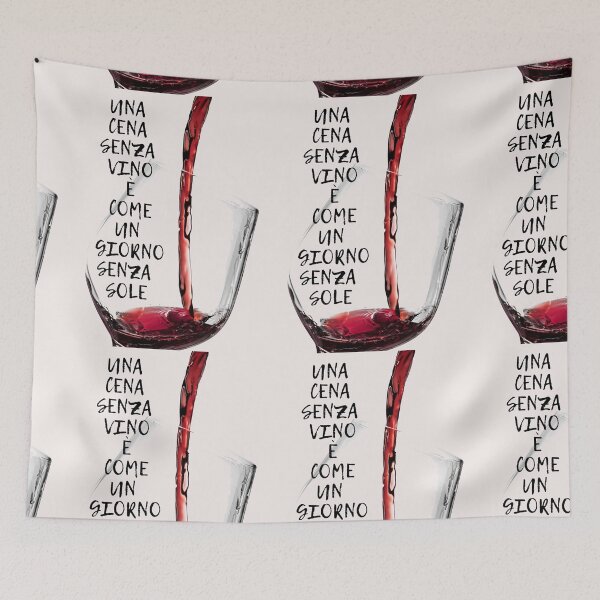 Item preview, Una cena senza vino è  como un giorno senza sole designed and sold by omaeth303.