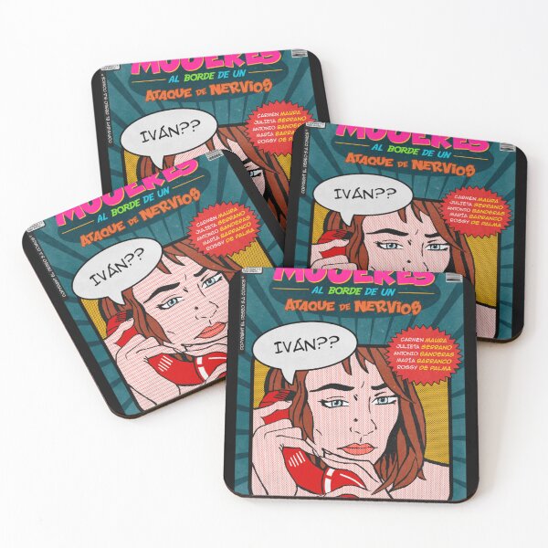 Item preview, Mujeres al borde de un ataque de nervios (Pedro Almodóvar) Clásico. designed and sold by sclonemagic.