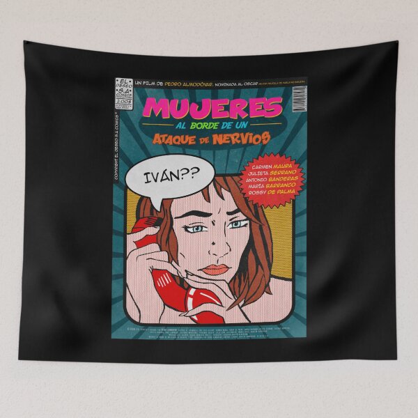 Item preview, Mujeres al borde de un ataque de nervios (Pedro Almodóvar) Clásico. designed and sold by sclonemagic.