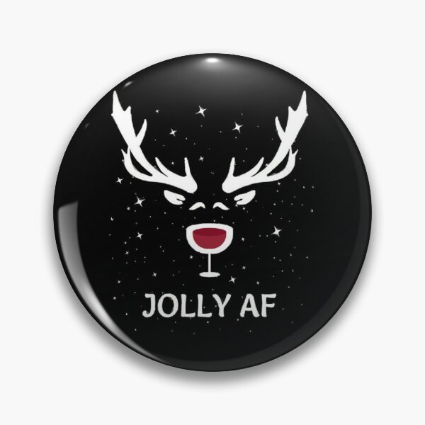 Artikelvorschau, Jolly AF Weihnachtswein Witz entworfen und verkauft von CsaDmio.