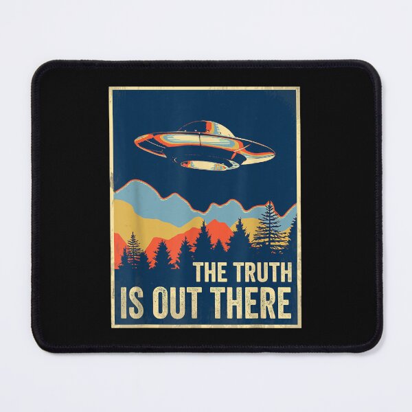 Item preview, The Truth Is Out There Retro Vintage UFO designed and sold by Qudkin.
