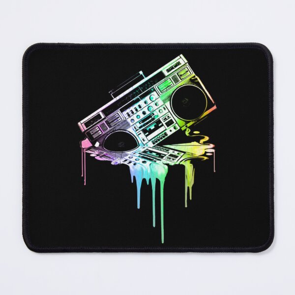 Item preview, Melting Boombox (vintage distressed look)  designed and sold by CsaDmio.