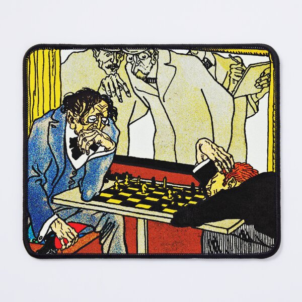 Item preview, Viennese Café The Chess Players (Wiener Café Die Schachspieler) (1911) print in high resolution by Moriz Jung designed and sold by RyanCaudell.