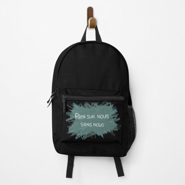 Item preview, Nothing about us without us (green gray explosion black background) designed and sold by MentaLee.