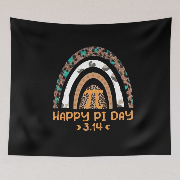 Item preview, Happy Pi Day Mathematic Math Teacher Leopard Rainbow, Funny Math Teacher Gift,Great Happy Pi Day Design designed and sold by pedrored369.