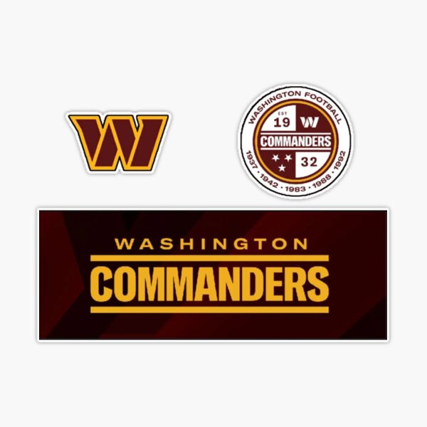 Washington Football Commanders SVG Vector Digital Design Wall 