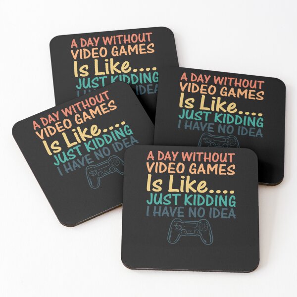 Item preview, A Day Without Video Games Funny Video Gamer Gift designed and sold by 3colors3.