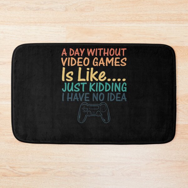 Item preview, A Day Without Video Games Funny Video Gamer Gift designed and sold by 3colors3.