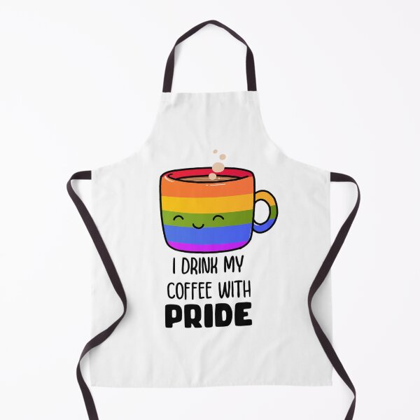 Item preview, Coffee Rainbow Flag Love Wins LGBT Pride designed and sold by StickerbashCo.