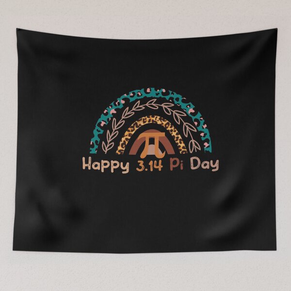 Item preview, Happy Pi Day Mathematic Math Teacher Leopard Rainbow, Funny Math Teacher Gift,Perfect Happy Pi Day Design designed and sold by pedrored369.