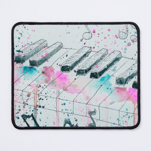 Item preview, Watercolor Piano With Musical Notes designed and sold by LifeProApperal.