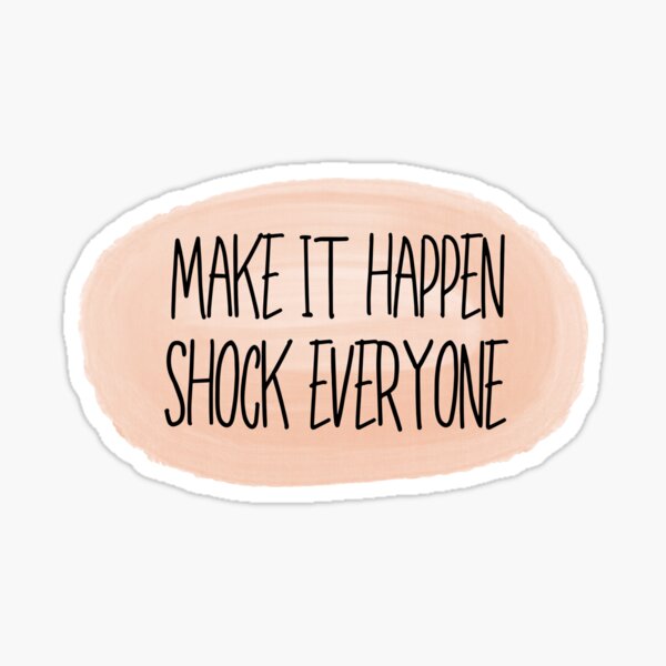 Positive Stickers for Sale  Small quotes, Motivational sticker, Reminder  stickers