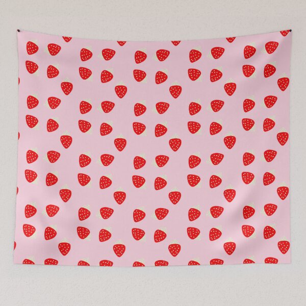Item preview, Cream Filled Strawberry Pattern designed and sold by Nabibibi.