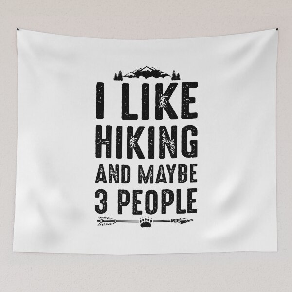 Item preview, I like hiking designed and sold by iskapa.