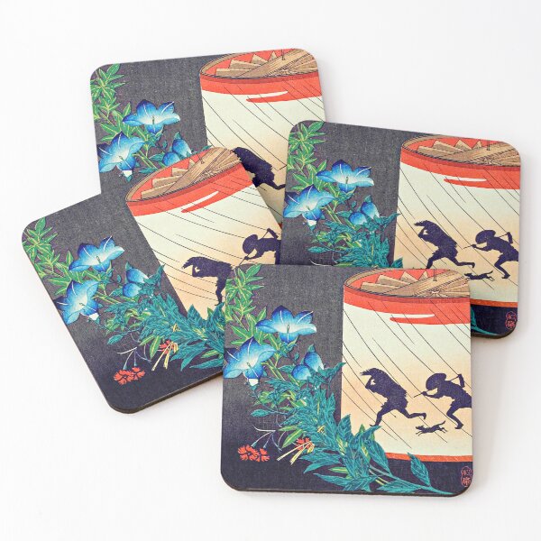 Item preview, Bellflower and Lantern by Hiroaki Takahashi (1871-1945) designed and sold by RyanCaudell.