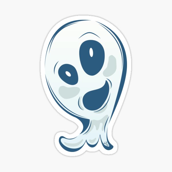 Ghost Cuties: Boo Sticker