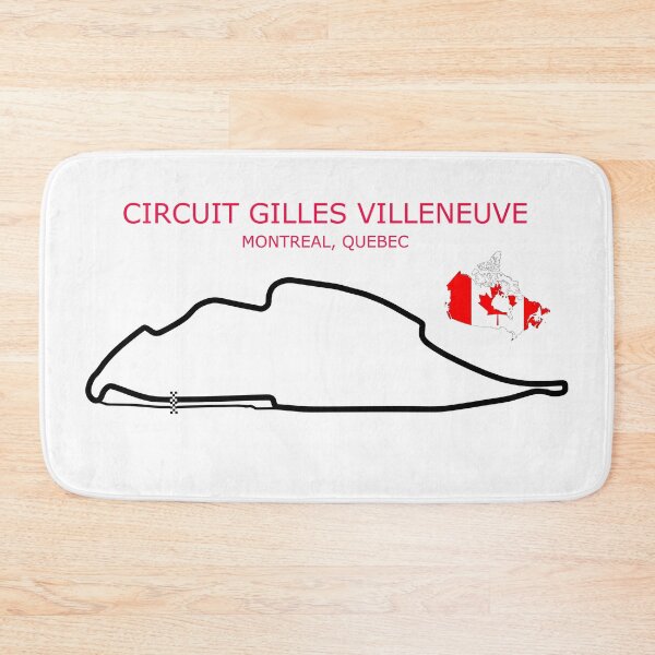 Item preview, The Circuit Gilles Villeneuve designed and sold by rogue-design.