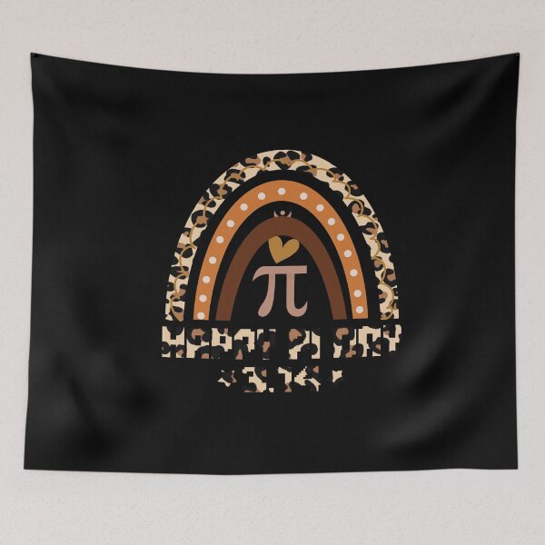 Item preview, Happy Pi Day Mathematic Math Teacher Leopard Rainbow, Funny Math Teacher Gift,Leopard Happy Pi Day Design designed and sold by pedrored369.