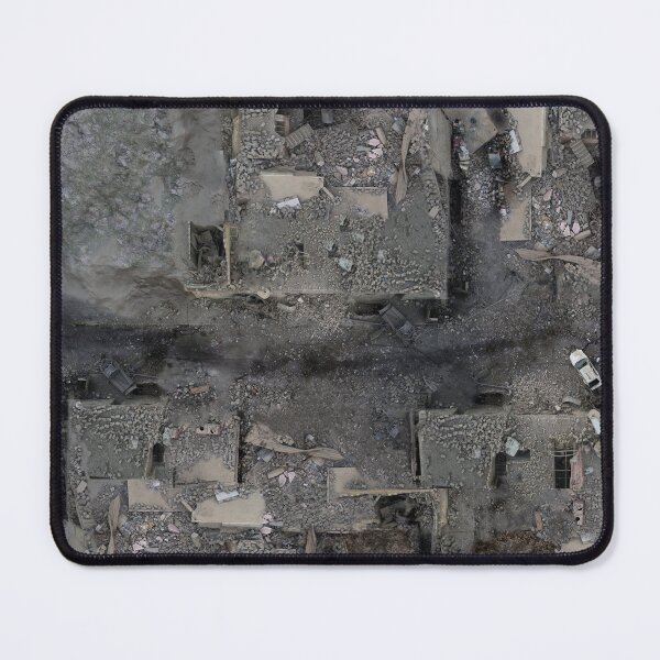 Item preview, Modern Ruins Design 001 Battle Map for Tabletop Miniature Gaming RPG designed and sold by Paul David Wilson.