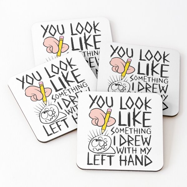 Item preview, You look like something i drew with my left hand - for light garmands designed and sold by robimerch.