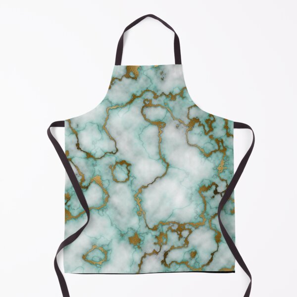 Item preview, Luxurious Turquoise And Gold Marble Texture designed and sold by RomeoSketches.