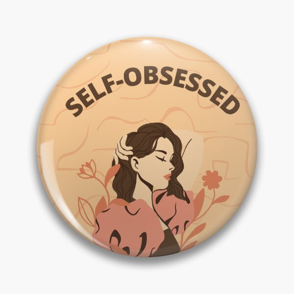 Item preview, Self-obsessed girl art designed and sold by Talitha Marya.