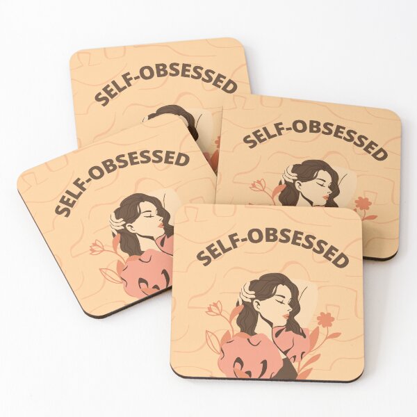 Item preview, Self-obsessed girl art designed and sold by Talitha Marya.
