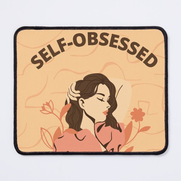 Item preview, Self-obsessed girl art designed and sold by Talitha Marya.