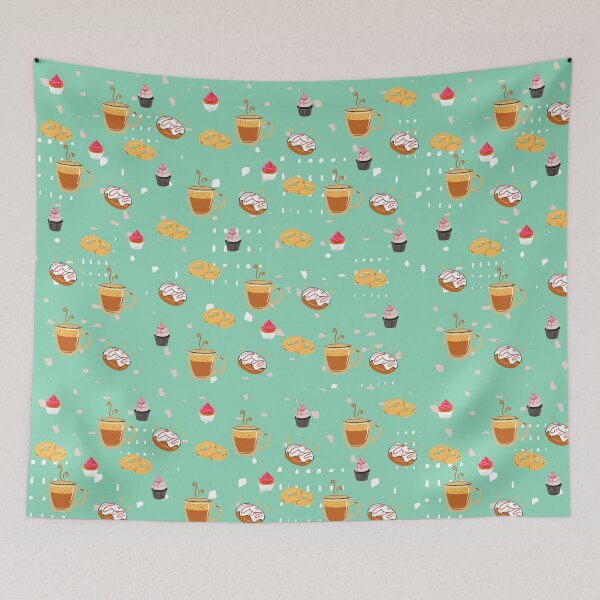 Item preview, Tea and sweets. designed and sold by Oksanka21.