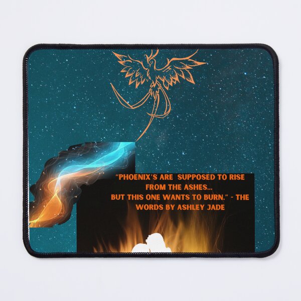 Item preview, Phoenix rising from the fire designed and sold by BookishDesignsbyJade .