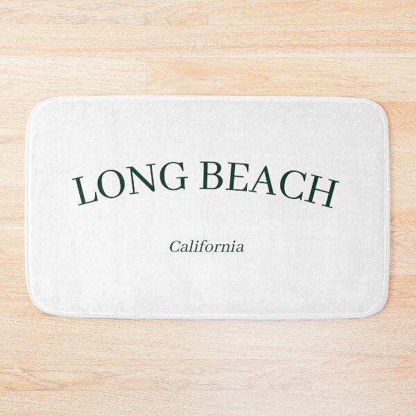Item preview, Long Beach California, Minimalist Dark Green West Coast Design  designed and sold by BellaHope1.