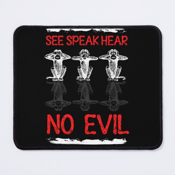 Item preview, 3 Wise Monkeys - Speak, See, Hear No Evil, designed and sold by laiwole.