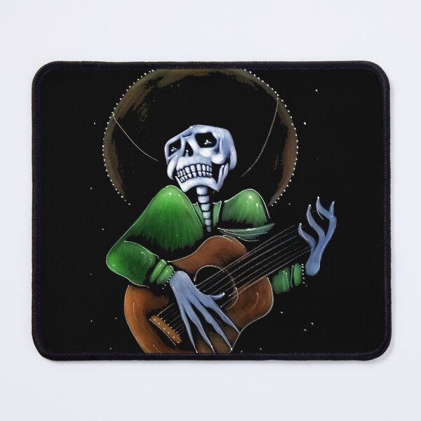 Item preview, skull playing guitar designed and sold by pop2021shirt.