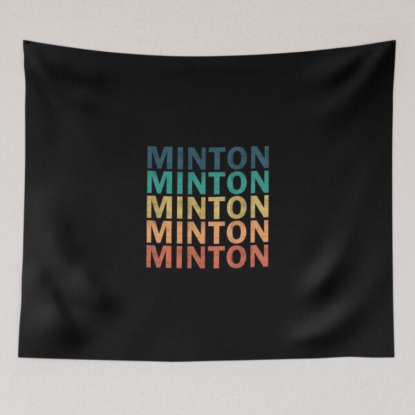 Item preview, Minton Name T Shirt - Minton Vintage Retro Name Gift Item Tee designed and sold by geniajmk13.