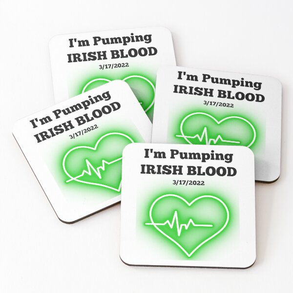 Item preview, I'm Pumping Irish Blood - St. Patrick's Day - 3/17/22 designed and sold by Losthorsedesign.