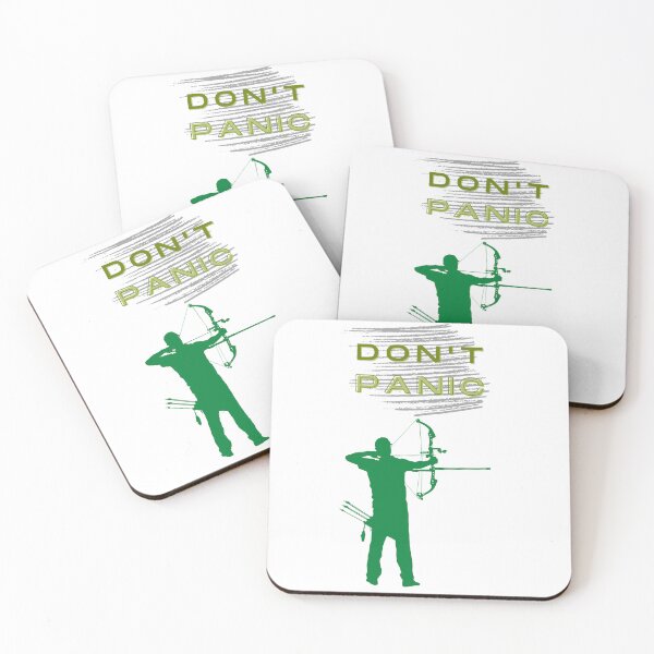 Item preview, Don't Panic - archery reminder designed and sold by BeTheRingmaster.