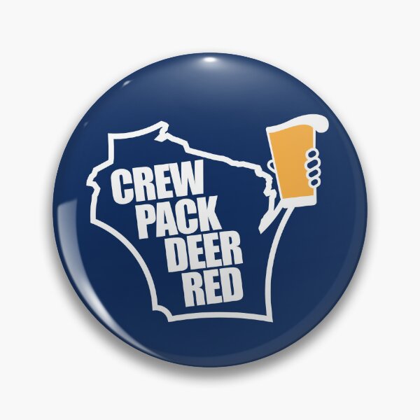 Item preview, Wisconsin Crew Pack Deer Red Beer Brew designed and sold by gstrehlow2011.