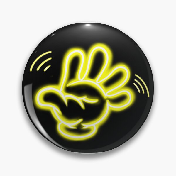 Item preview, Neon glow magic hand - yellow designed and sold by KrissWorld4350.
