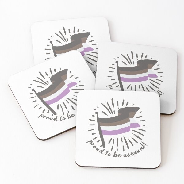 Item preview, Asexual Pride Love Is Love Rainbow Flag designed and sold by StickerbashCo.