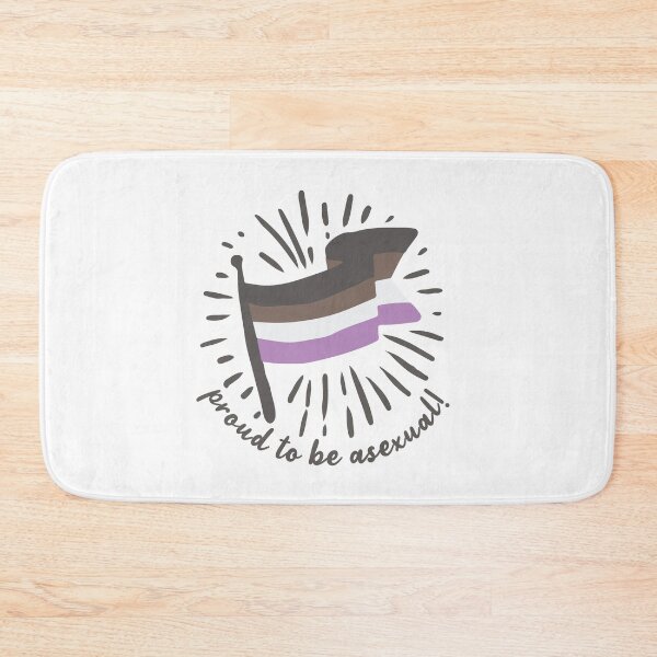 Item preview, Asexual Pride Love Is Love Rainbow Flag designed and sold by StickerbashCo.