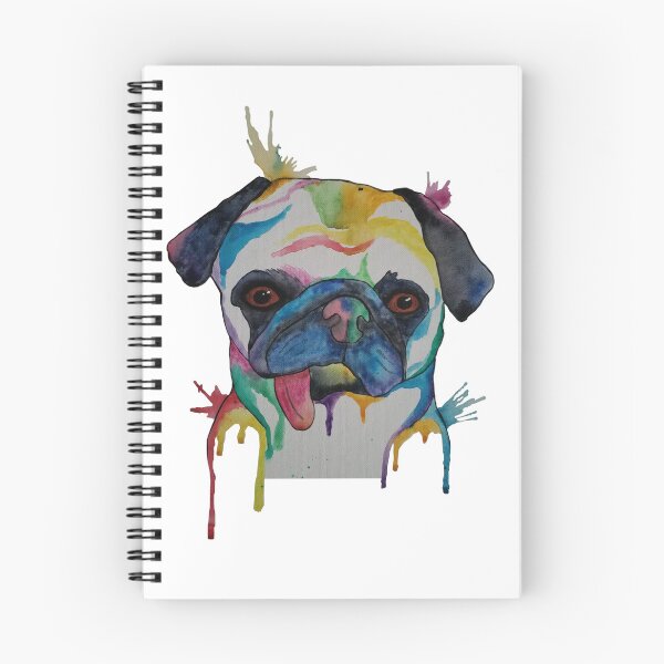 Item preview, Pug Watercolor designed and sold by Sarah Ferree.