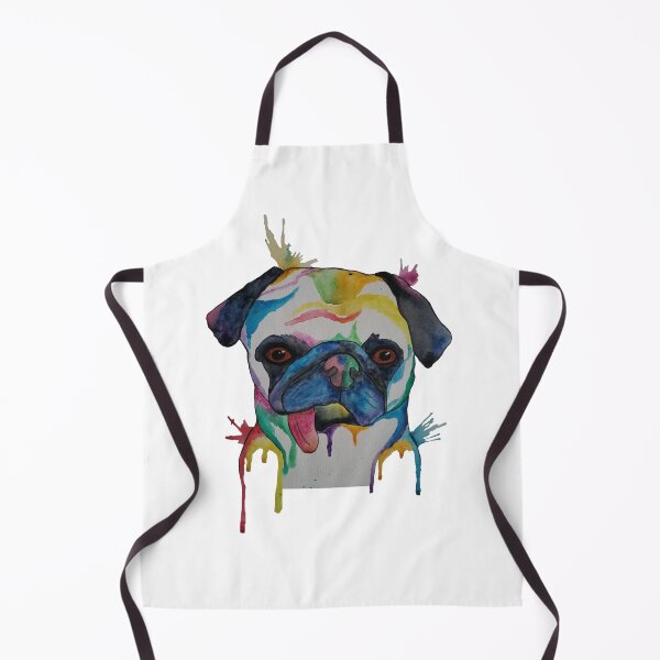 Item preview, Pug Watercolor designed and sold by Sarah Ferree.