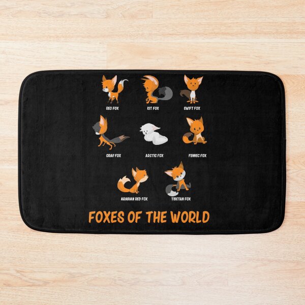 Item preview, Foxes Of The World Gift Educational Funny Fox Animal Lover designed and sold by Lenny Stahl.
