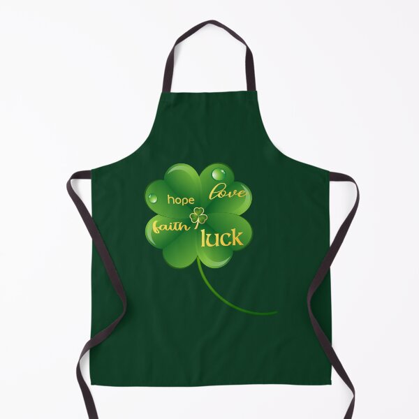 Item preview, Hope, Love, Faith, Luck! (on Dk. Green) designed and sold by PawsitiveMum.